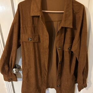 Brown Corduroy Jacket